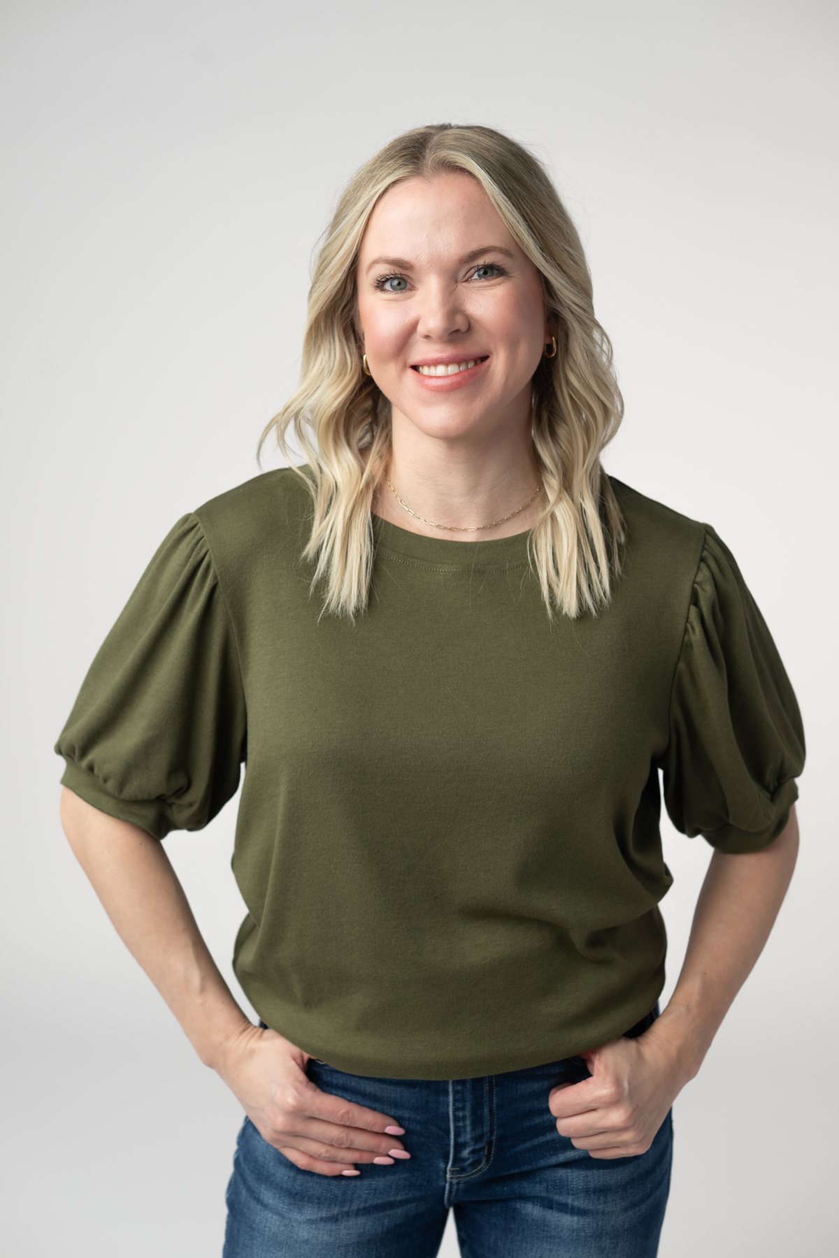 Katie Cozy Top - Olive-Tops-Villari Chic, women's online fashion boutique in Severna, Maryland