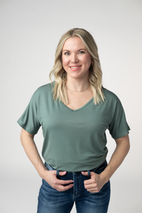 Chloe Cozy Top - Dusty Jade-Tops-Villari Chic, women's online fashion boutique in Severna, Maryland