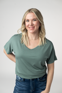 Chloe Cozy Top - Dusty Jade-Tops-Villari Chic, women's online fashion boutique in Severna, Maryland