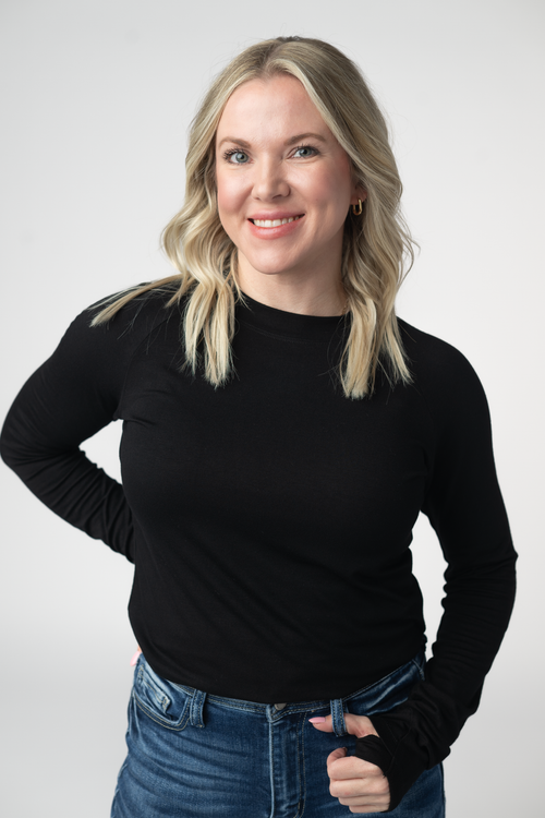 Blair Long Sleeve Top - Black-Tops-Villari Chic, women's online fashion boutique in Severna, Maryland