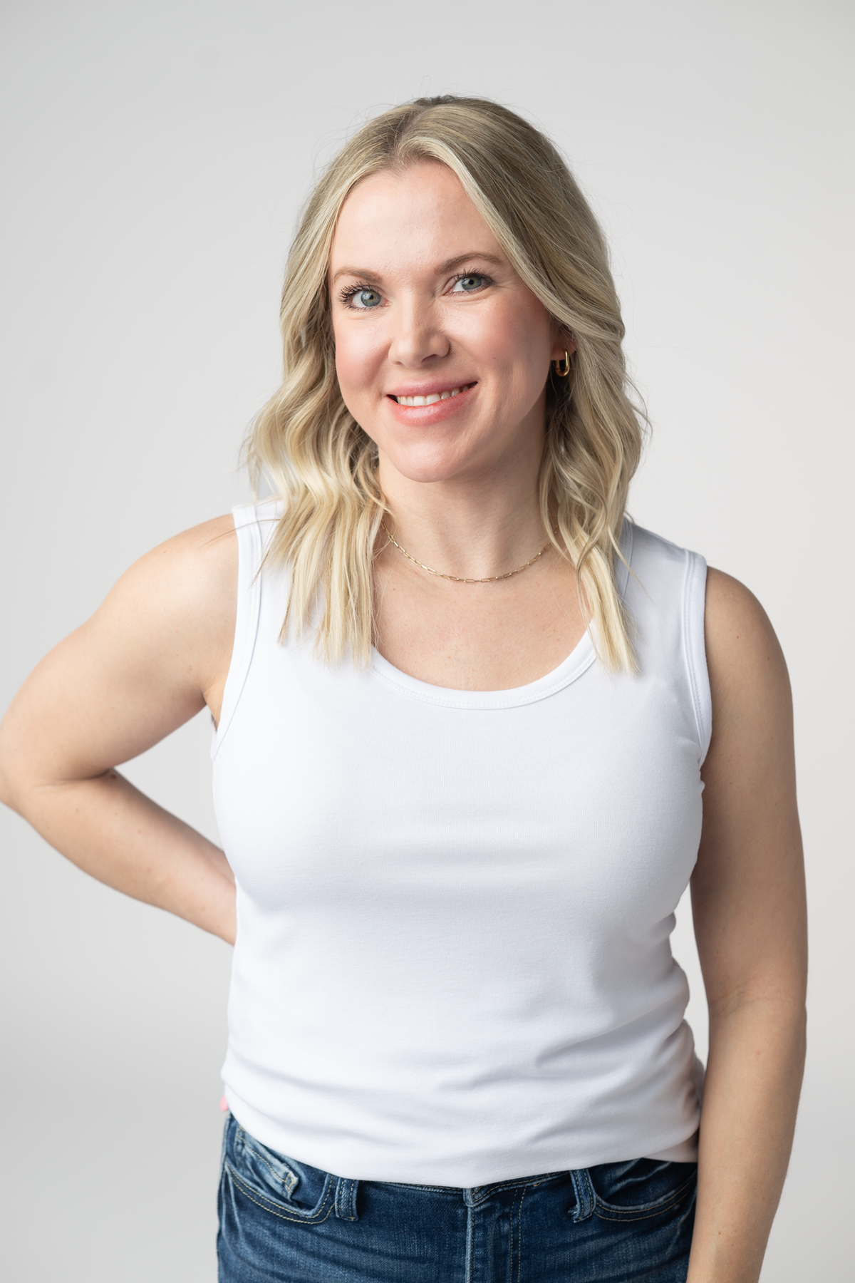 Ava Tank- White-tank-Villari Chic, women's online fashion boutique in Severna, Maryland