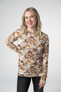 Blair Long Sleeve Top - Woodsy Camo-Tops-Villari Chic, women's online fashion boutique in Severna, Maryland