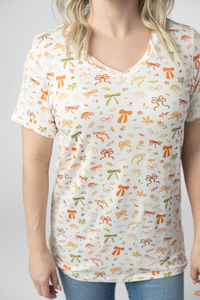 Sophie Top - Harvest Bows-Shirts-Villari Chic, women's online fashion boutique in Severna, Maryland