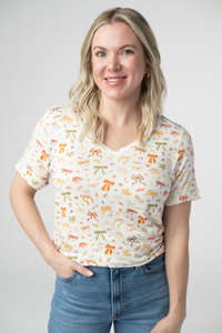 Sophie Top - Harvest Bows-Shirts-Villari Chic, women's online fashion boutique in Severna, Maryland