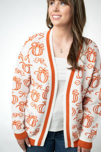 Pumpkins Pocket Cardigan-Cardigan-Villari Chic, women's online fashion boutique in Severna, Maryland