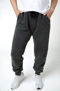 Vintage Wash Joggers - Black-bottoms-Villari Chic, women's online fashion boutique in Severna, Maryland