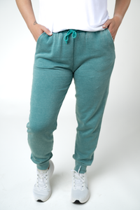 Vintage Wash Joggers - Teal-bottoms-Villari Chic, women's online fashion boutique in Severna, Maryland