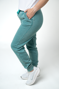 Vintage Wash Joggers - Teal-bottoms-Villari Chic, women's online fashion boutique in Severna, Maryland