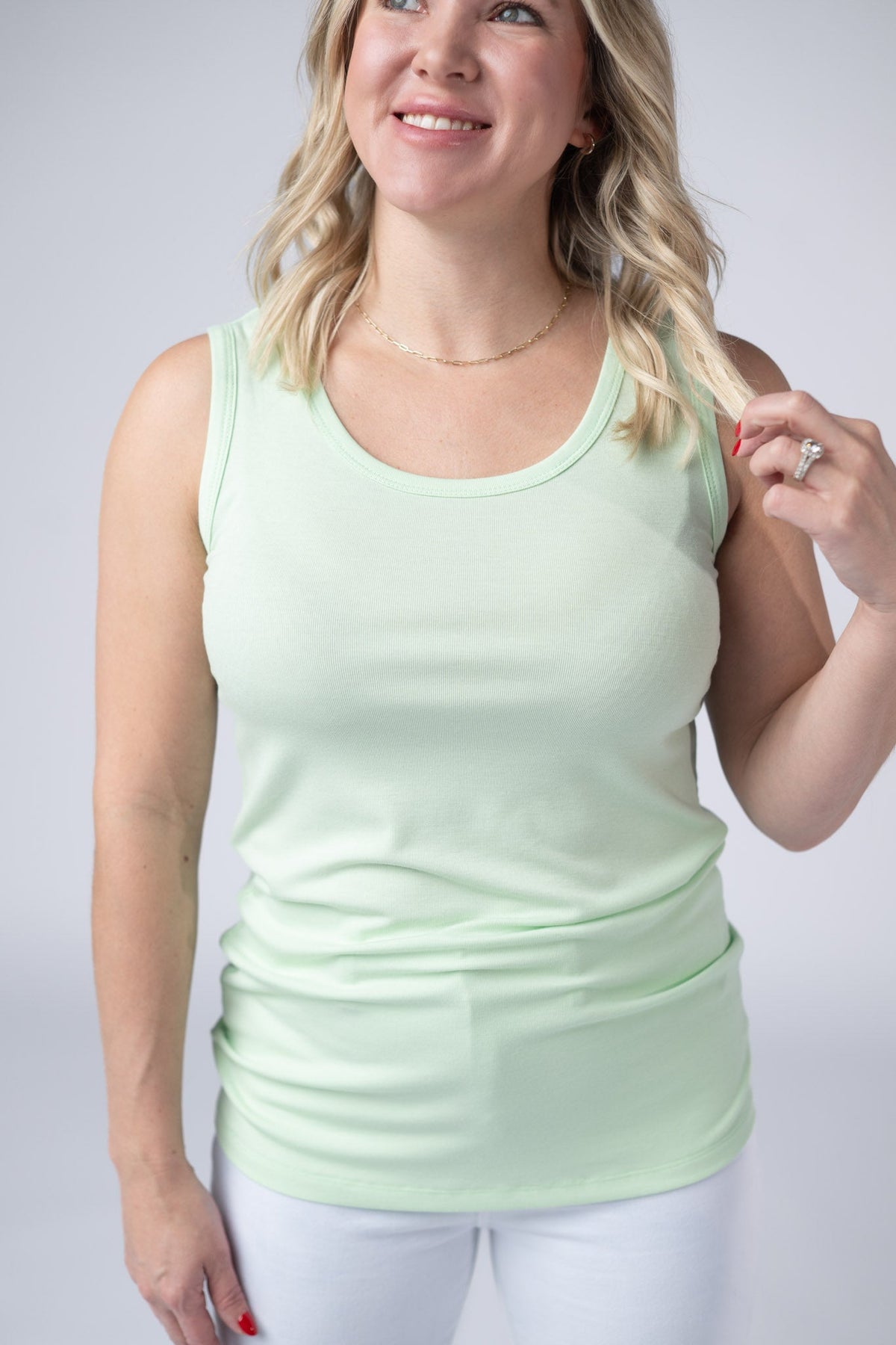 Ava Tank - Lime-tank-Villari Chic, women's online fashion boutique in Severna, Maryland