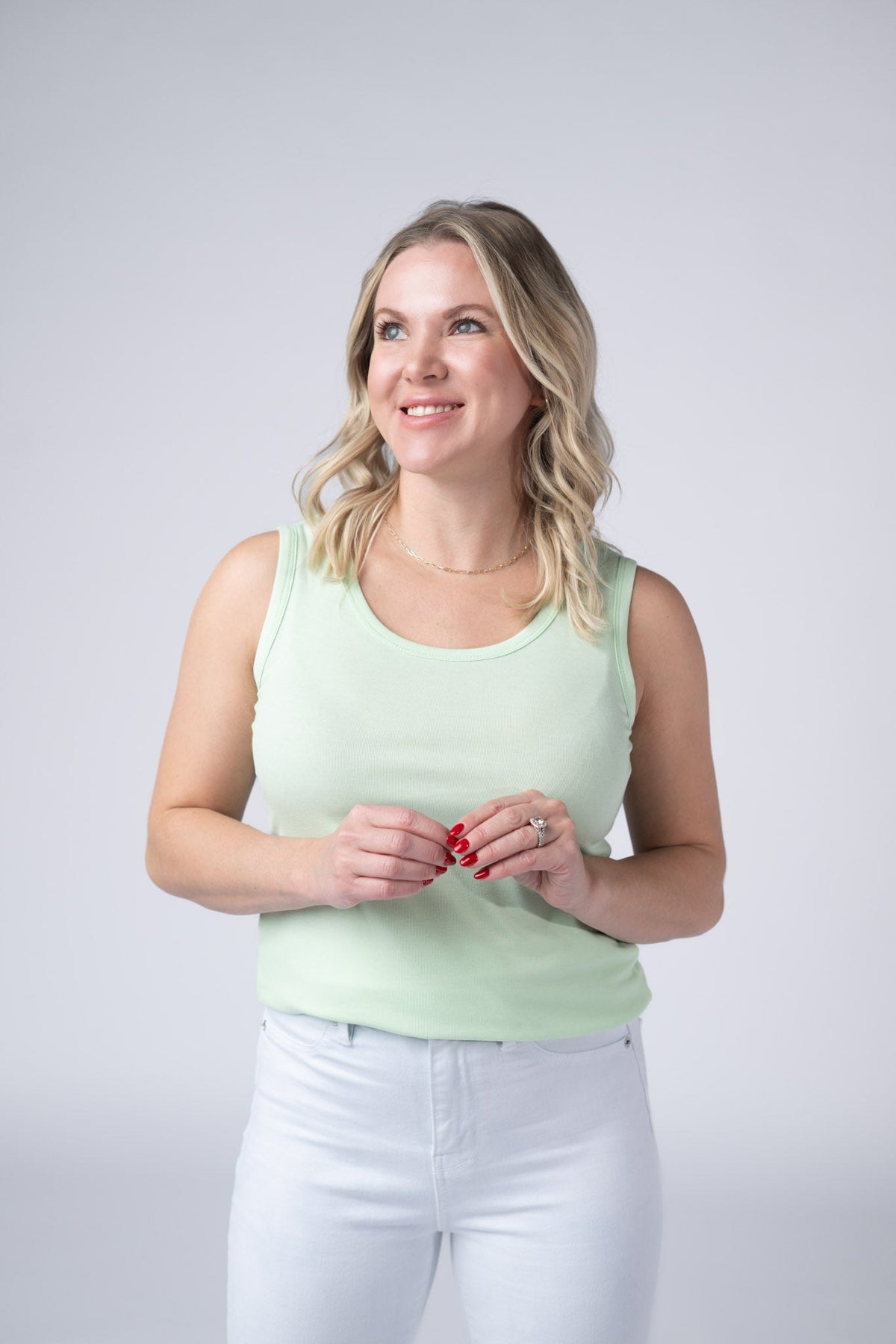 Ava Tank - Lime-tank-Villari Chic, women's online fashion boutique in Severna, Maryland