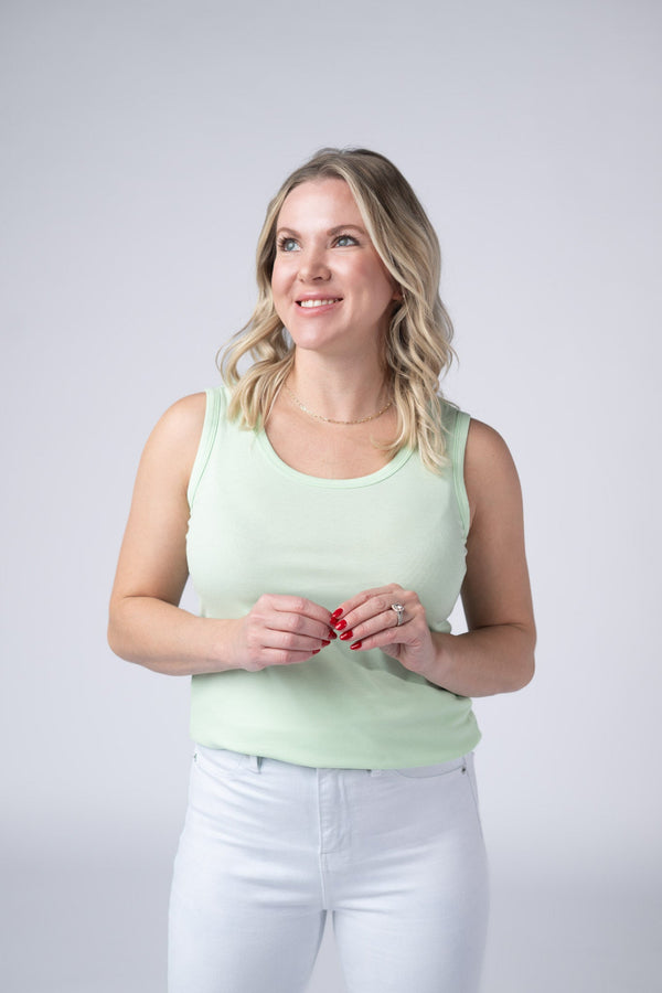 Ava Tank - Lime-tank-Villari Chic, women's online fashion boutique in Severna, Maryland