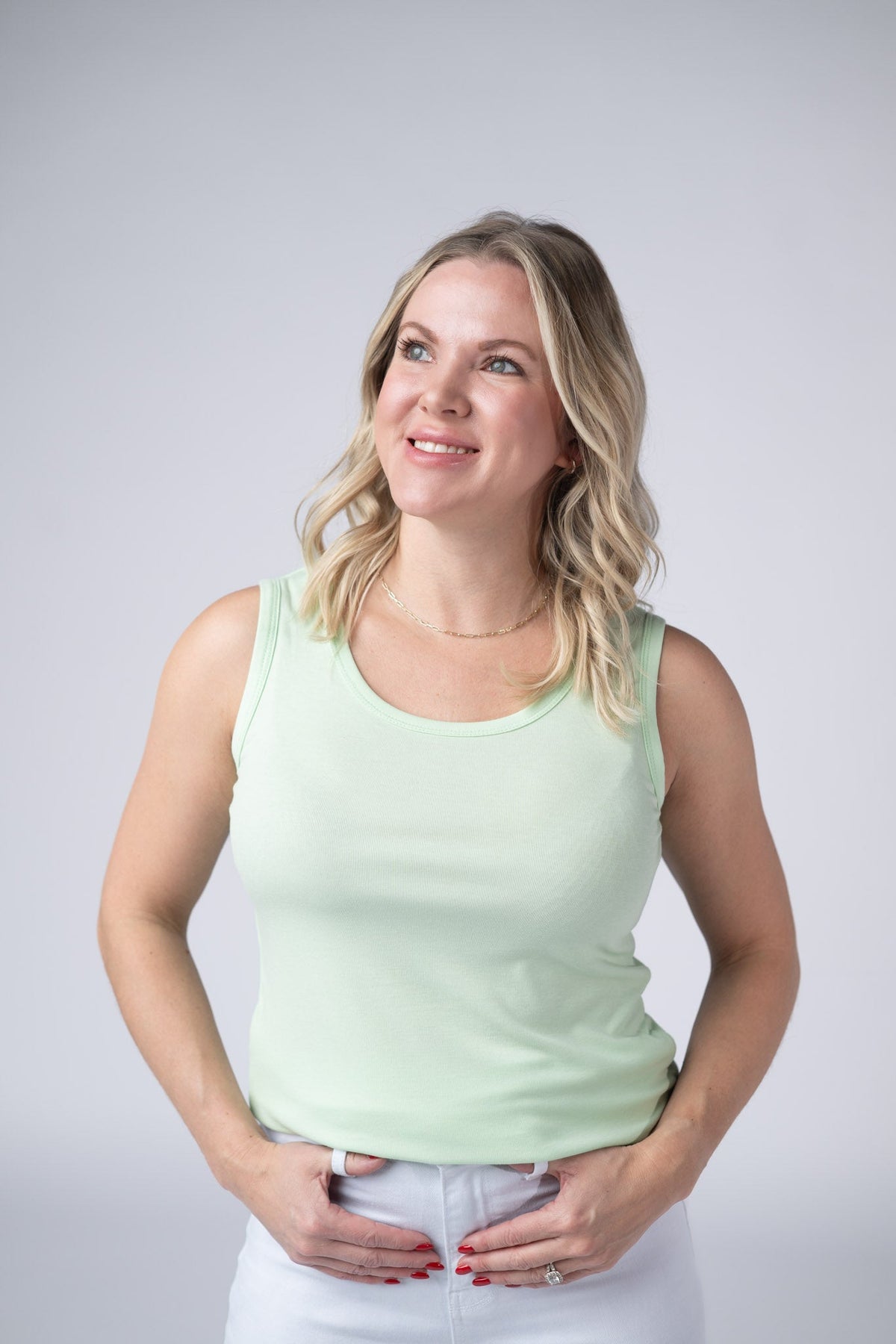 Ava Tank - Lime-tank-Villari Chic, women's online fashion boutique in Severna, Maryland