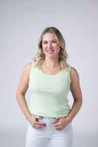 Ava Tank - Lime-tank-Villari Chic, women's online fashion boutique in Severna, Maryland