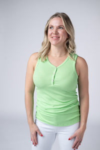 Addison Tank - Lime-tanks-Villari Chic, women's online fashion boutique in Severna, Maryland