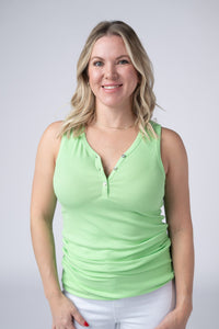 Addison Tank - Lime-tanks-Villari Chic, women's online fashion boutique in Severna, Maryland