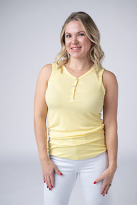 Addison Tank - Yellow-tanks-Villari Chic, women's online fashion boutique in Severna, Maryland