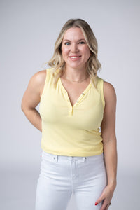 Addison Tank - Yellow-tanks-Villari Chic, women's online fashion boutique in Severna, Maryland