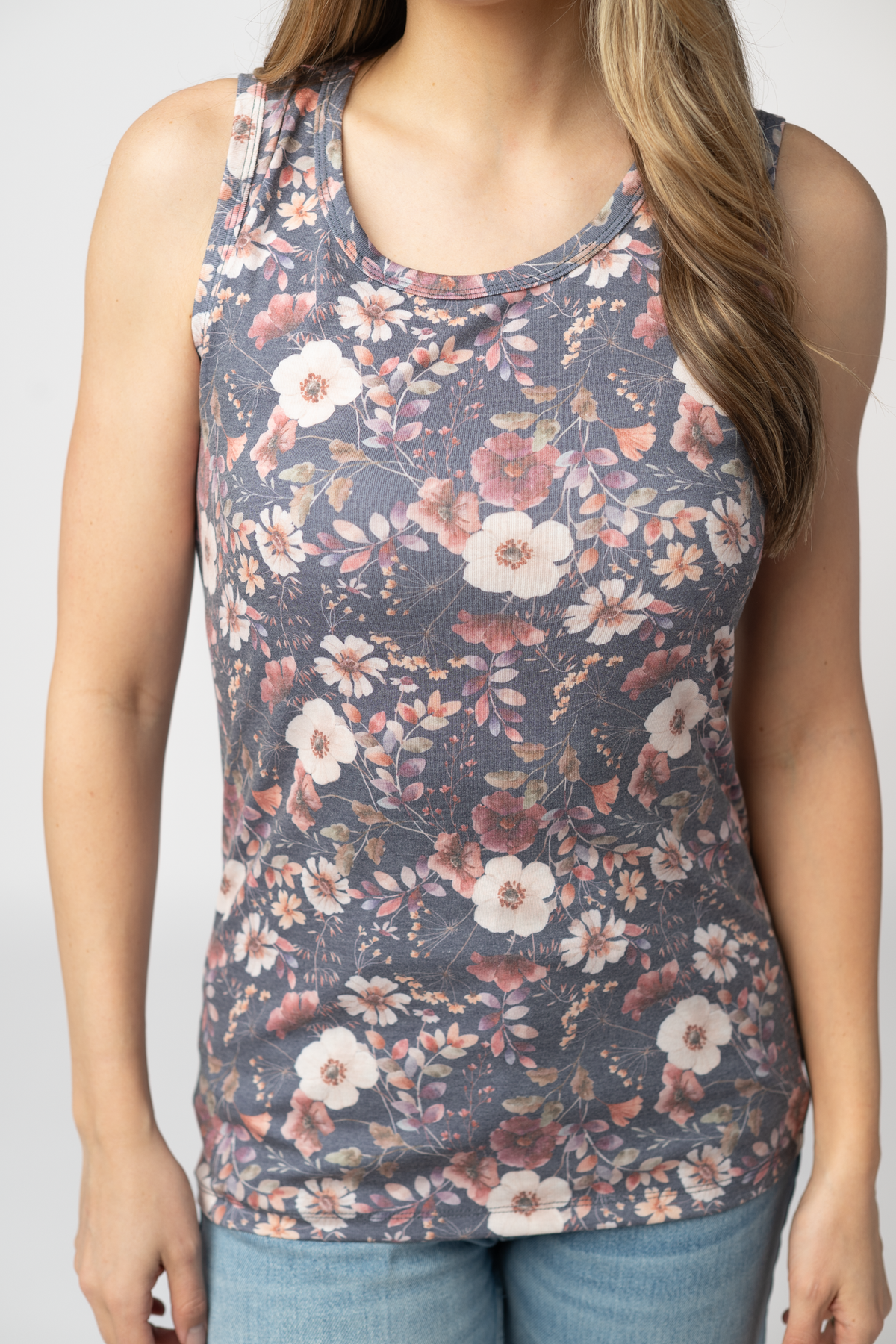 Ava Tank - Blushwood Floral-tank-Villari Chic, women's online fashion boutique in Severna, Maryland