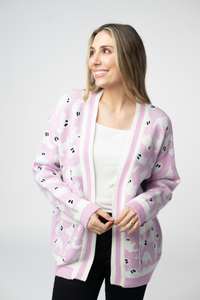 Ghost Pocket Cardigan - Lilac-Cardigan-Villari Chic, women's online fashion boutique in Severna, Maryland