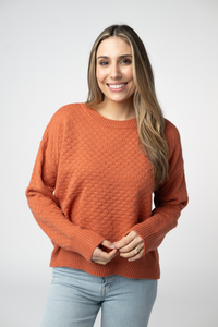 Gianna Pullover Sweater - Pumpkin-sweater-Villari Chic, women's online fashion boutique in Severna, Maryland