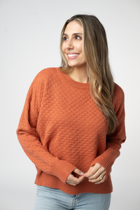 Gianna Pullover Sweater - Pumpkin-sweater-Villari Chic, women's online fashion boutique in Severna, Maryland
