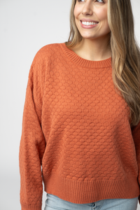 Gianna Pullover Sweater - Pumpkin-sweater-Villari Chic, women's online fashion boutique in Severna, Maryland