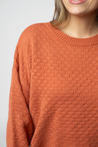 Gianna Pullover Sweater - Pumpkin-sweater-Villari Chic, women's online fashion boutique in Severna, Maryland