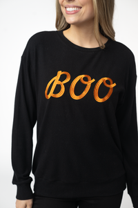 Corrine Embroidered Pullover Top - BOO-Pullover-Villari Chic, women's online fashion boutique in Severna, Maryland