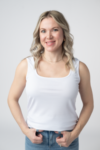 Rachel Ribbed Tank - White-tank-Villari Chic, women's online fashion boutique in Severna, Maryland