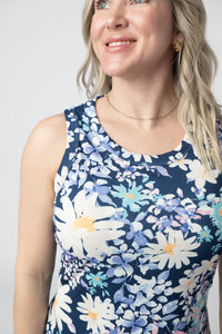 Mariah Ribbed Dress - Daisy Blues-dress-Villari Chic, women's online fashion boutique in Severna, Maryland