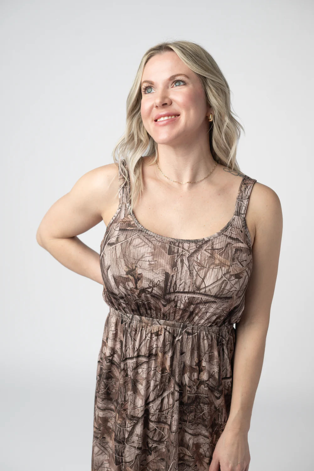 Reagan Dress - Camo-dress-Villari Chic, women's online fashion boutique in Severna, Maryland