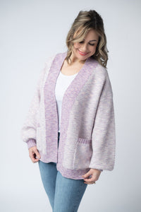 Kinsley Cardigan - Purple Mix-Cardigan-Villari Chic, women's online fashion boutique in Severna, Maryland
