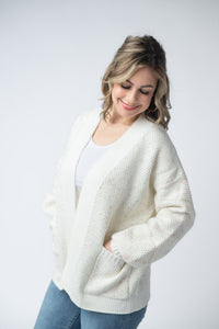 Kinsley Cardigan - Pink and Green Mix-Cardigan-Villari Chic, women's online fashion boutique in Severna, Maryland
