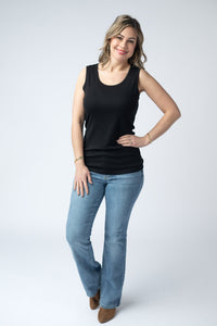 Ava Tank - Black-tank-Villari Chic, women's online fashion boutique in Severna, Maryland