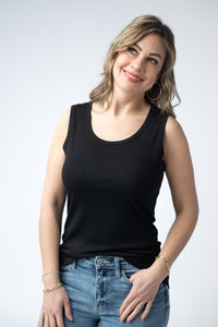 Ava Tank - Black-tank-Villari Chic, women's online fashion boutique in Severna, Maryland