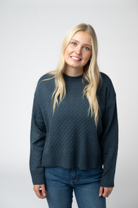 Gianna Pullover Sweater - Teal-sweater-Villari Chic, women's online fashion boutique in Severna, Maryland