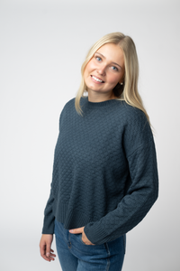 Gianna Pullover Sweater - Teal-sweater-Villari Chic, women's online fashion boutique in Severna, Maryland