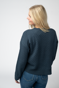 Gianna Pullover Sweater - Teal-sweater-Villari Chic, women's online fashion boutique in Severna, Maryland