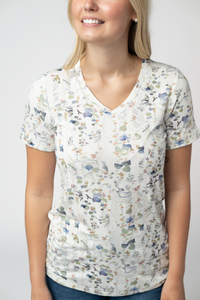 Sophie Top - Olive Meadow-Shirts-Villari Chic, women's online fashion boutique in Severna, Maryland