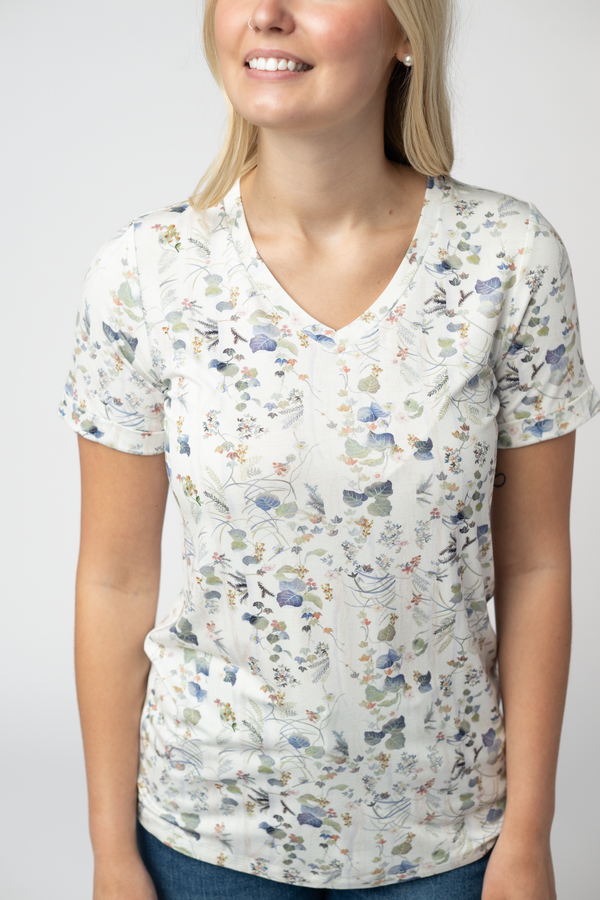 Sophie Top - Olive Meadow-Shirts-Villari Chic, women's online fashion boutique in Severna, Maryland