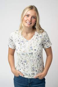 Sophie Top - Olive Meadow-Shirts-Villari Chic, women's online fashion boutique in Severna, Maryland