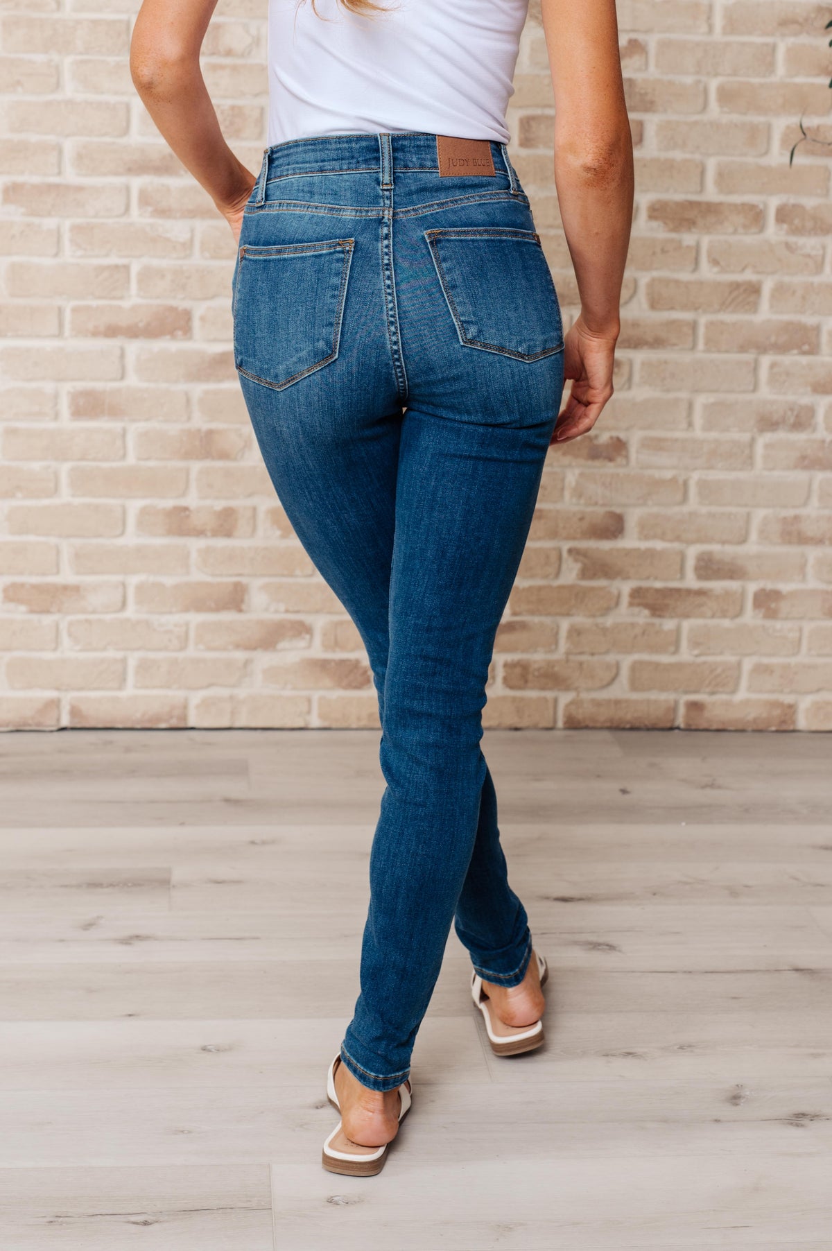 Judy Blue High-Rise Skinny Jeans-Denim-Villari Chic, women's online fashion boutique in Severna, Maryland