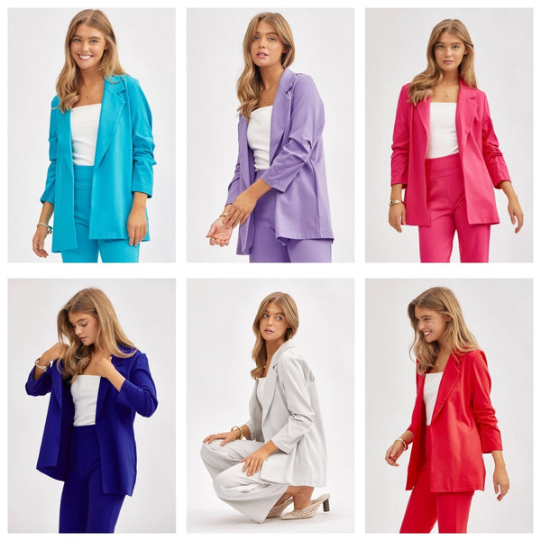 Dear Scarlett Magic 3/4 Blazer-Womens-Villari Chic, women's online fashion boutique in Severna, Maryland