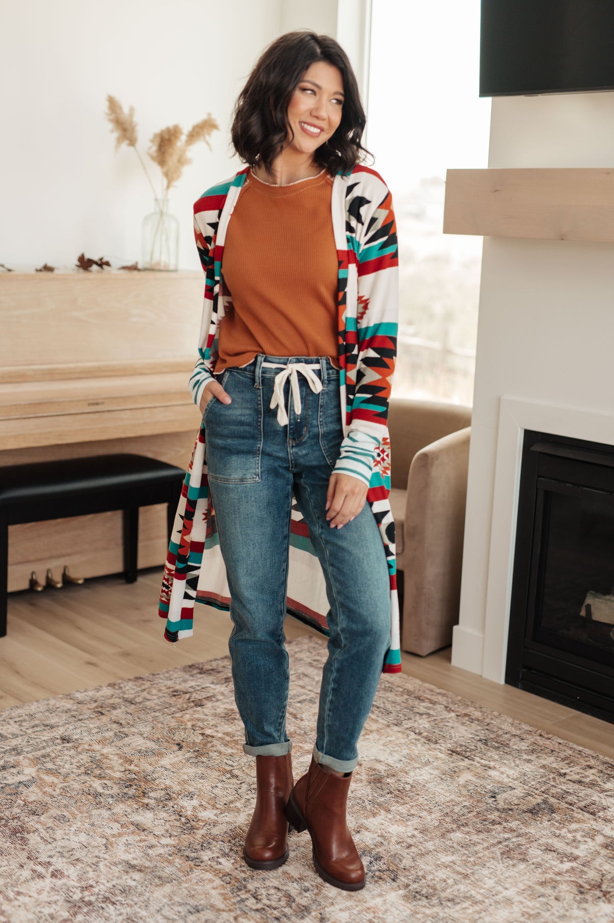 Stitch In Time Waffle Knit Top-Tops-Villari Chic, women's online fashion boutique in Severna, Maryland