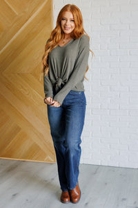 Don't Be Careless Ribbed Knit Top-Tops-Villari Chic, women's online fashion boutique in Severna, Maryland