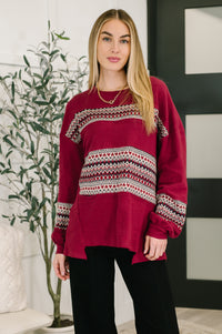 Don't Let Me Miss It Color Block Detail Top-Womens-Villari Chic, women's online fashion boutique in Severna, Maryland