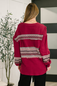 Don't Let Me Miss It Color Block Detail Top-Womens-Villari Chic, women's online fashion boutique in Severna, Maryland