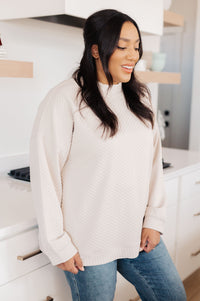 Don't Change Anything Mock Neck Pullover-Tops-Villari Chic, women's online fashion boutique in Severna, Maryland