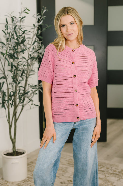 Dreaming All Day Sweater Knit Button Down-Womens-Villari Chic, women's online fashion boutique in Severna, Maryland