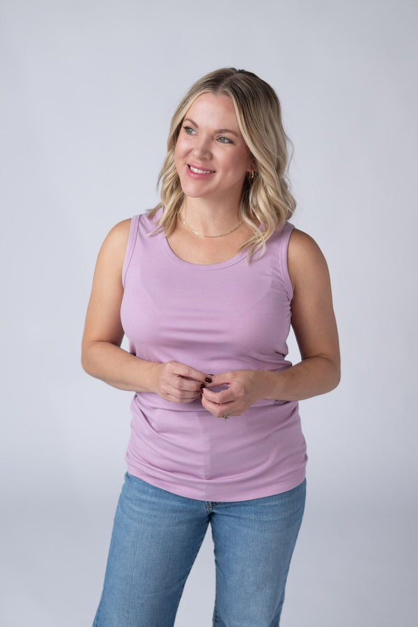Ava Tank - Lilac-tank-Villari Chic, women's online fashion boutique in Severna, Maryland